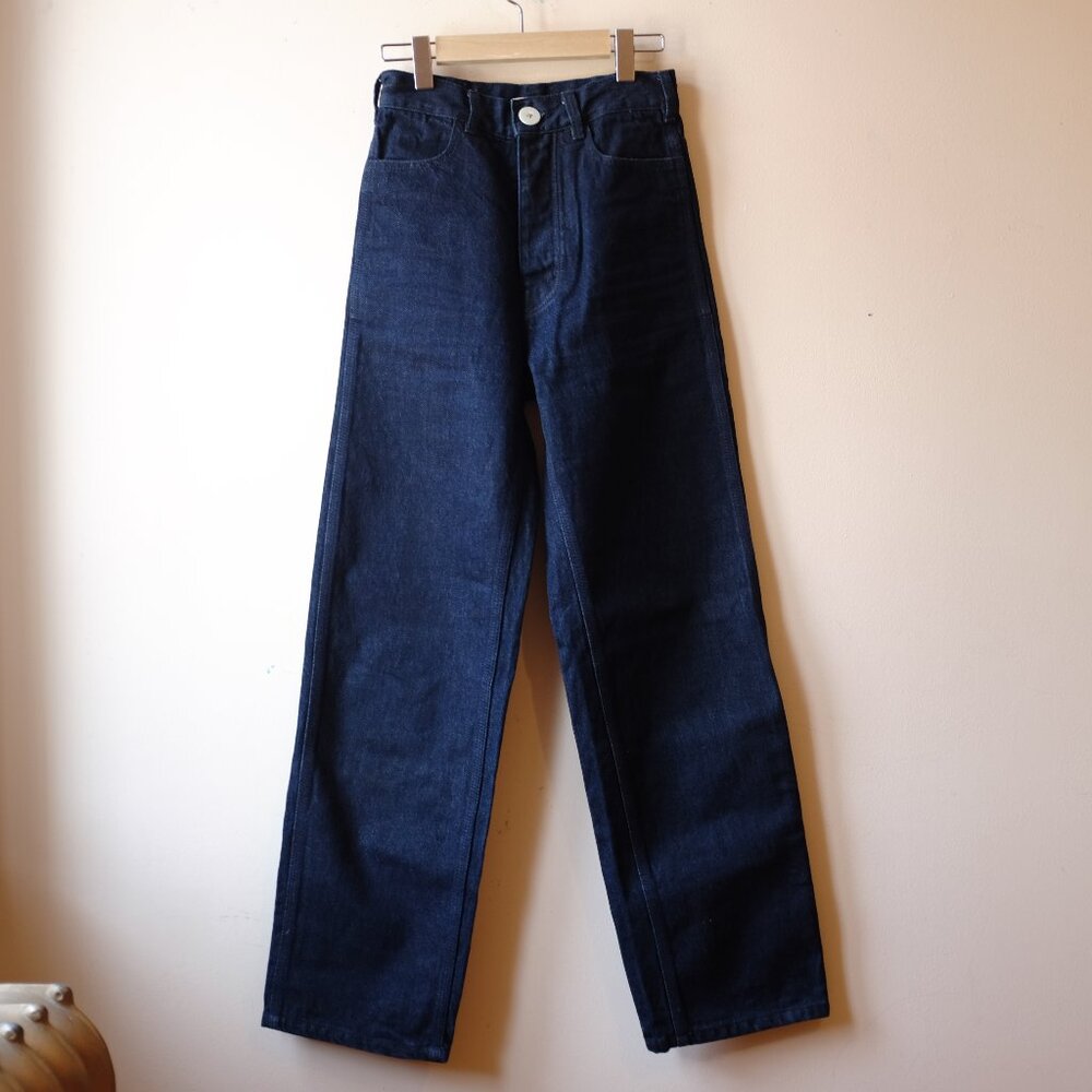 Jesse Kamm Dark Indigo Straight Leg Jeans